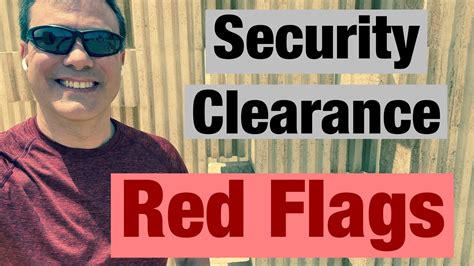 DOE L - cleared w/ tons of <b>red</b> <b>flags</b>. . Security clearance red flags reddit